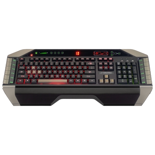 Mad Catz Cyborg V.7 Keyboard Black-Gray USB