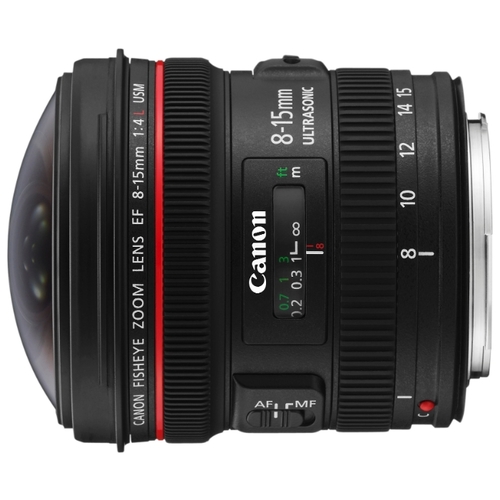 Canon EF 8-15mm f / 4,0L Fisheye USM