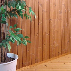 How to cover the wall paneling inside the house