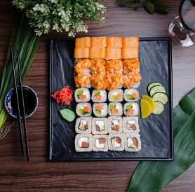 12 best deliveries of sushi and rolls in St. Petersburg